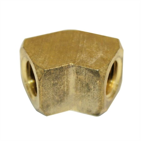 Interstate Pneumatics Elbow Brass Street Pipe Elbow Fitting, 6 PK FST22EAF-D6